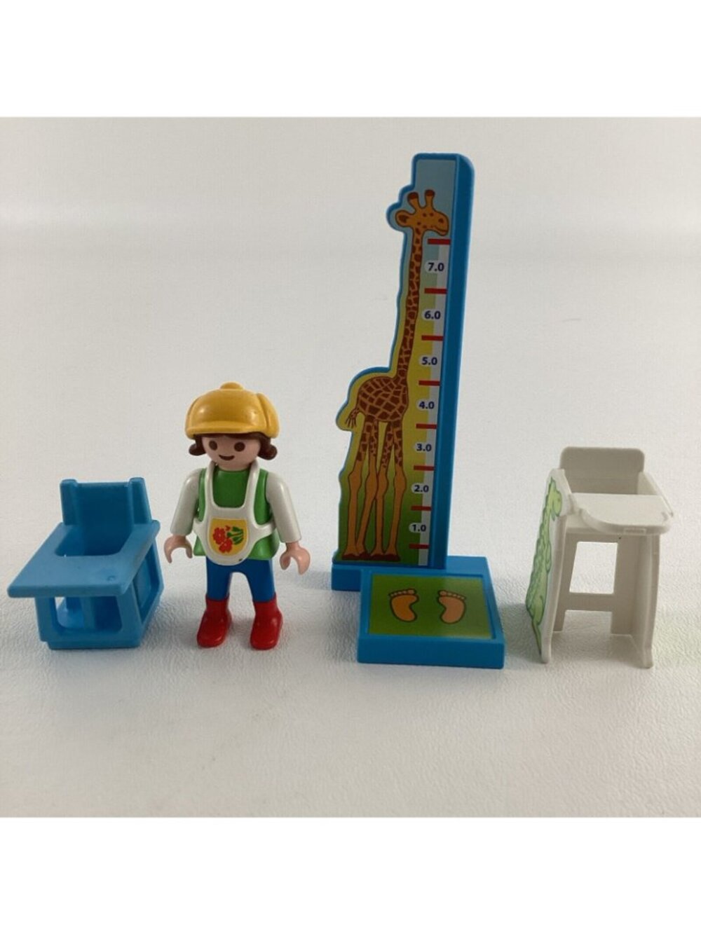 Playmobil Child Doctor Office Hospital Giraffe Growth Chart Figure Parts Lot - Picture 2 of 6